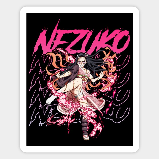 Nezuko Kamado Magnet by WahomeV